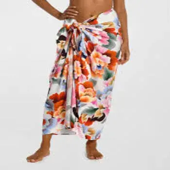 Modern Style Silk  Pareo