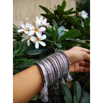 Rust Proof Silver Bangles