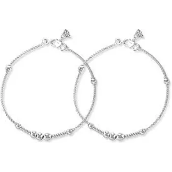 Silver Anklets