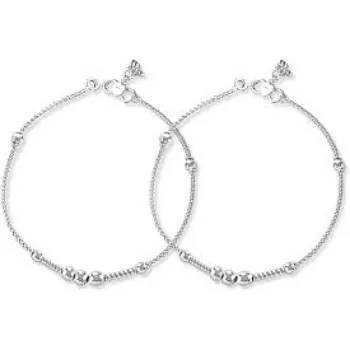 Shree Aadya Jewels Silver Anklets