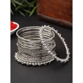 Jaipur Mart Silver Bangles