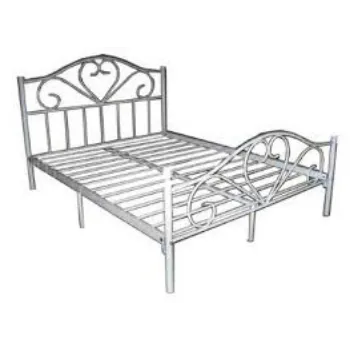 Attractive Silver Bed