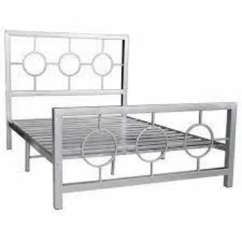Comfortable Silver Bed