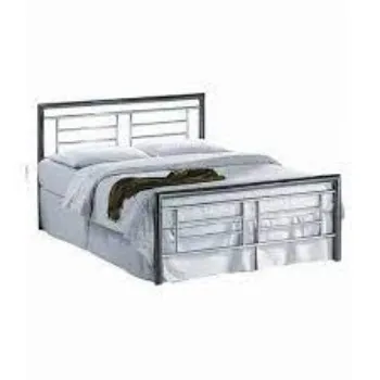 Attractive Silver Bed