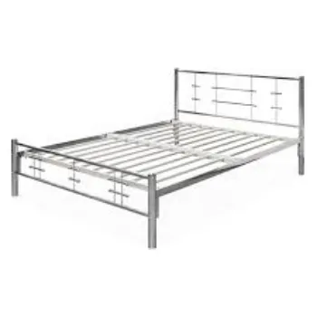 Attractive Silver Bed