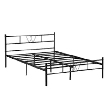 Modern Silver Bed