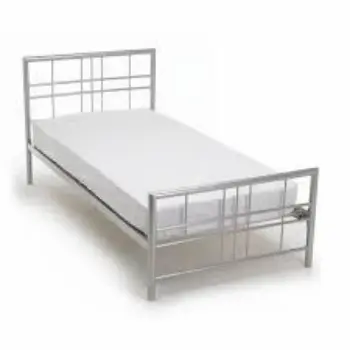 Modern Silver Bed