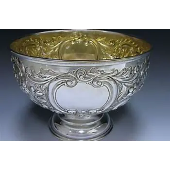 Solid Silver Bowl