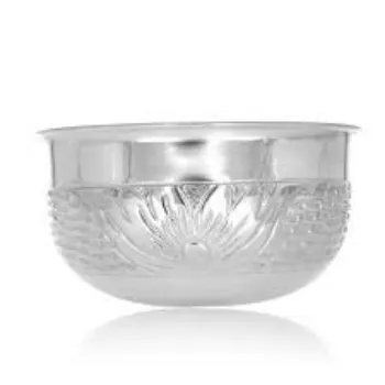 Durable Silver Bowl