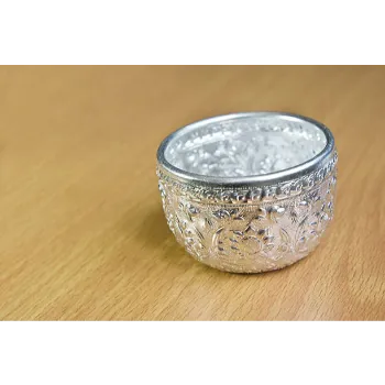 Claymade Silver Bowl