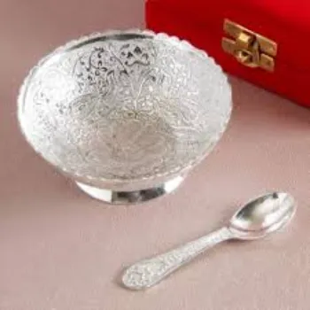 Fancy Silver Bowl