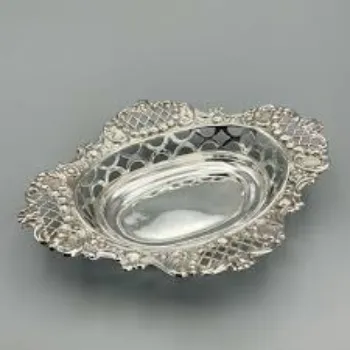 Fancy Silver Bowl