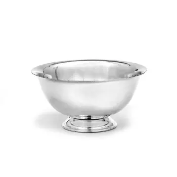 Easy To Carry Silver Bowl
