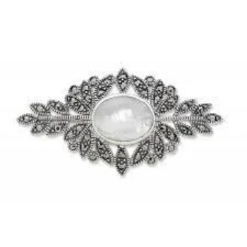 Swades Silver Brooches