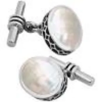 Shri Ashapura Jewels Silver Cufflinks