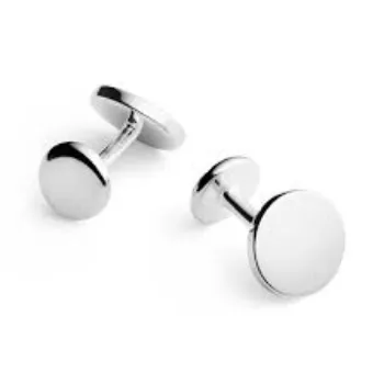 Sun Expo Silver Cufflinks