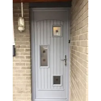 Polished Silver Door