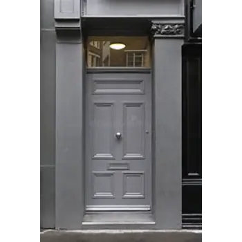 Solid Silver Door