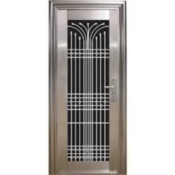 Hinged Silver Door