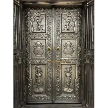 Polished Silver Door
