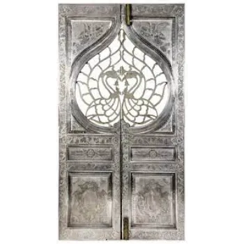 Polished Silver Door