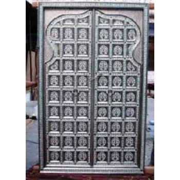 Silver Entry Door
