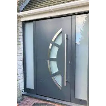 Modern Silver Door