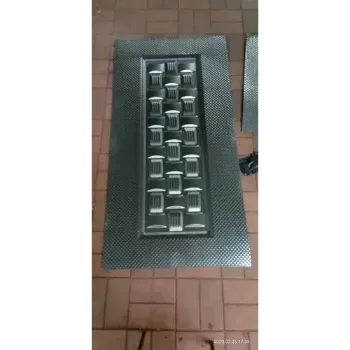 Coated Silver Door