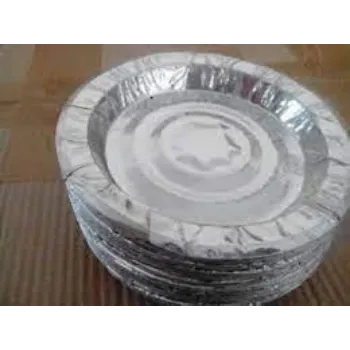 Silver Foil Paper Plates