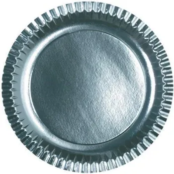 Silver Foil Paper Plates