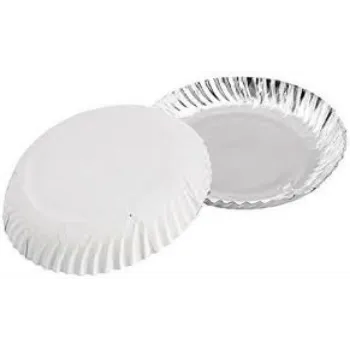Silver Foil Paper Plates