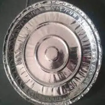 Silver Foil Paper Plates