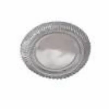 Pepreco Industries Silver Foil Paper Plates