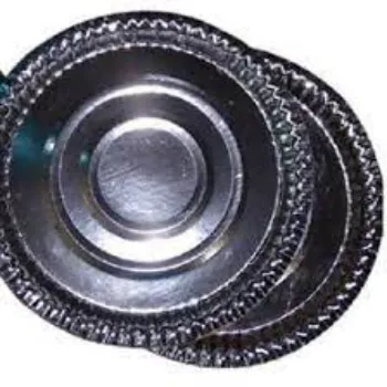 Silver Foil Paper Plates
