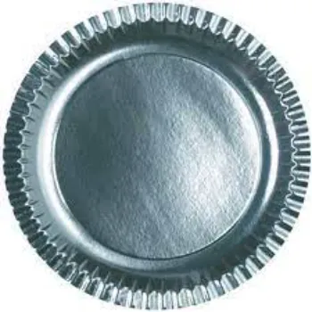 Rudrapriya Silver Foil Paper Plates