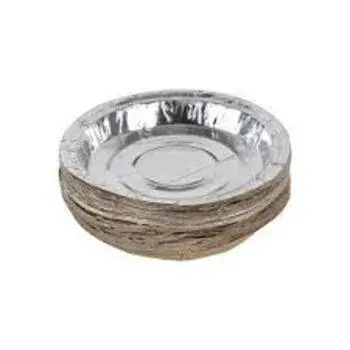 Silver Foil Paper Plates