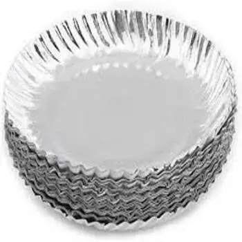 Silver Foil Paper Plates