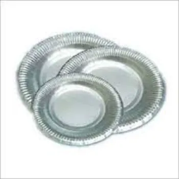 Standard Silver Foil Paper Plates