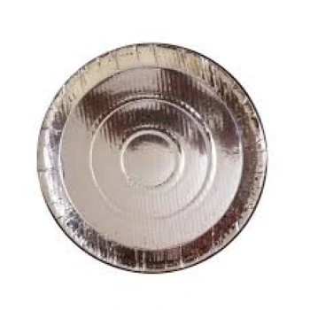 Silver Foil Paper Plates