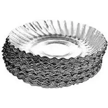 Silver Foil Paper Plates