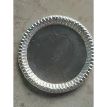 Machine Made Silver Foil Paper Plates