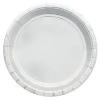 Customize Silver Foil Paper Plates