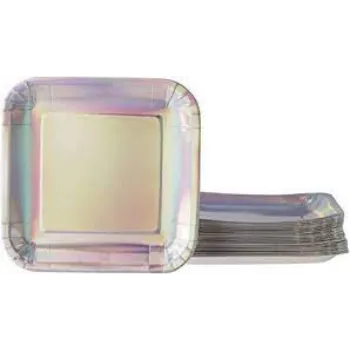 Premium Quality Silver Foil Paper Plates