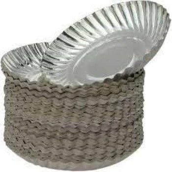 Silver Foil Paper Plates