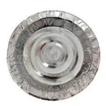 Silver Foil Paper Plates