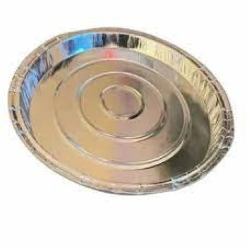 High Strength  Silver Foil Paper Plates