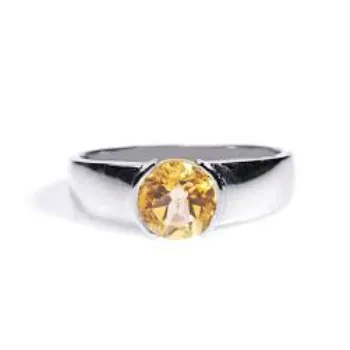 Silver Gemstone Rings