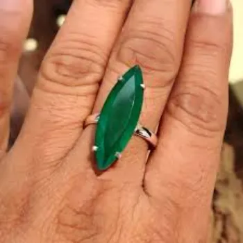 Rust Proof Silver Gemstone Rings