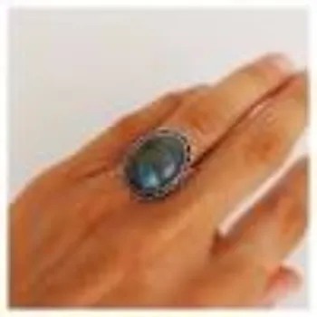 Shri Ashapura Jewels Silver Gemstone Rings