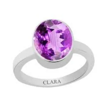Vaibhavi Enterprises Silver Gemstone Rings